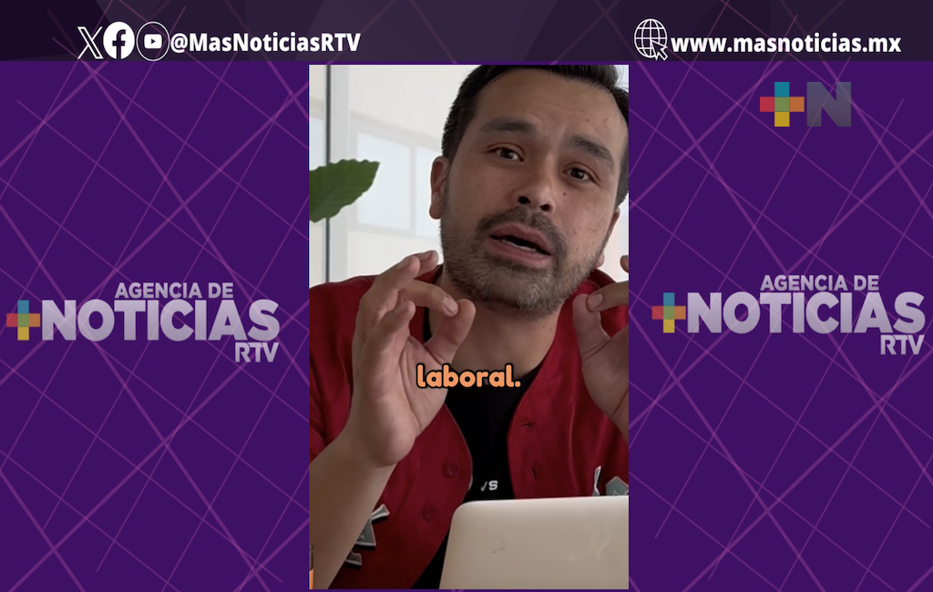 Jorge Álvarez Máynez informa en videomensaje cómo se puede reducir la jornada laboral en el país